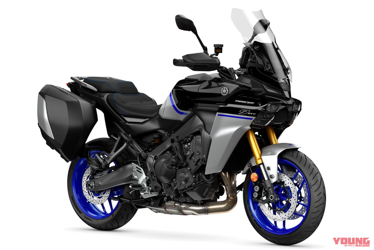 ヤマハ|トレーサー9 GT+|欧州仕様|2025年モデル|ヤマハが新型「トレーサー9/GT/GT+」発表!! 世界初アダプティブLEDヘッドライト採用、オートマのY-AMT追加【海外】