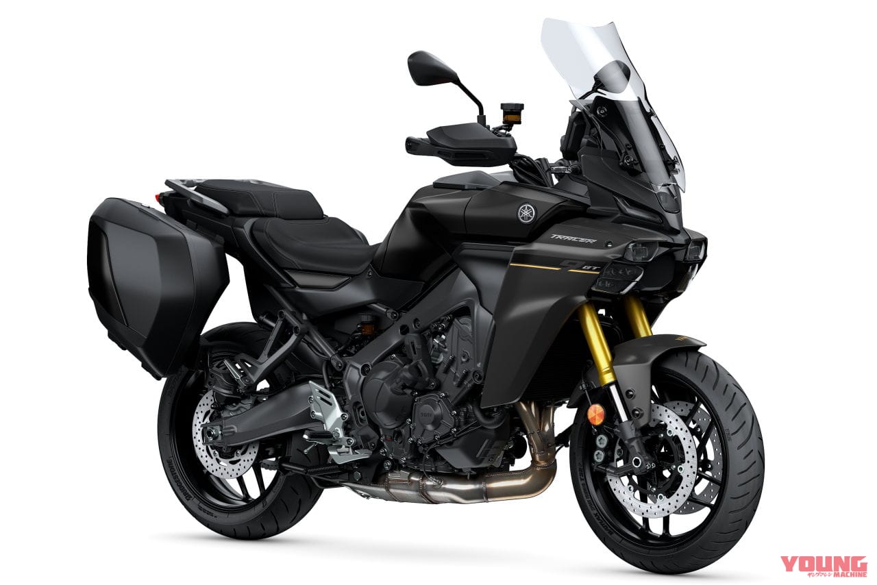 ヤマハ|トレーサー9 GT|欧州仕様|2025年モデル|ヤマハが新型「トレーサー9/GT/GT+」発表!! 世界初アダプティブLEDヘッドライト採用、オートマのY-AMT追加【海外】