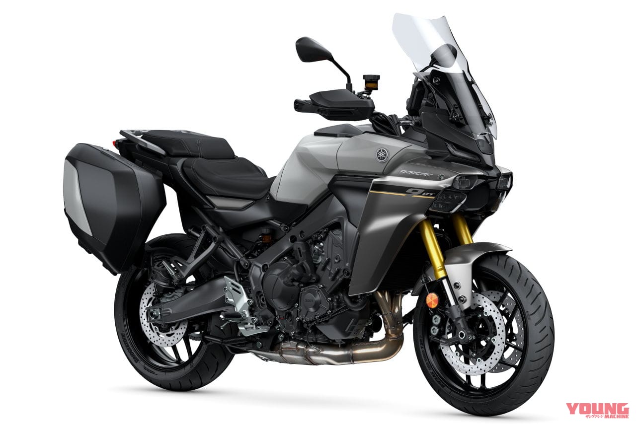 ヤマハ|トレーサー9 GT|欧州仕様|2025年モデル|ヤマハが新型「トレーサー9/GT/GT+」発表!! 世界初アダプティブLEDヘッドライト採用、オートマのY-AMT追加【海外】