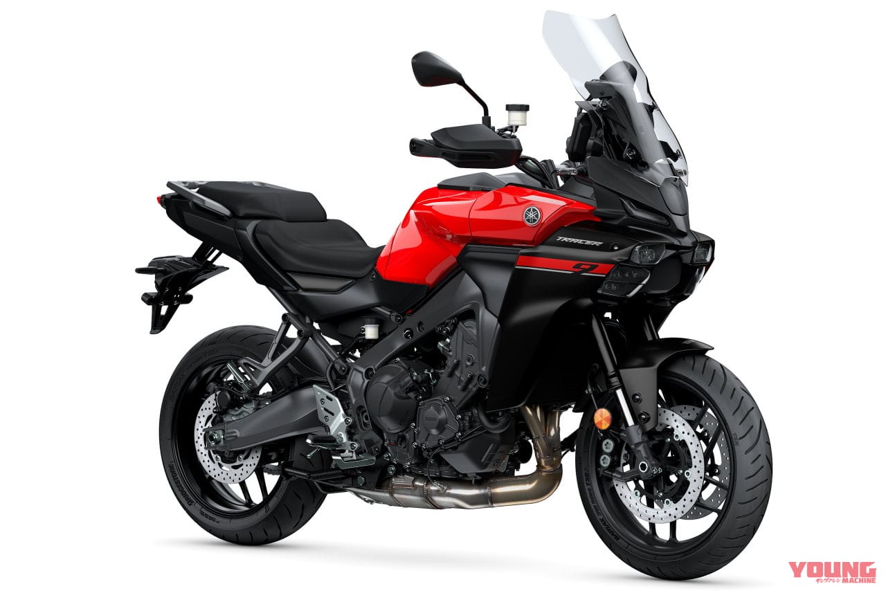 ヤマハ|トレーサー9|欧州仕様|2025年モデル|ヤマハが新型「トレーサー9/GT/GT+」発表!! 世界初アダプティブLEDヘッドライト採用、オートマのY-AMT追加【海外】