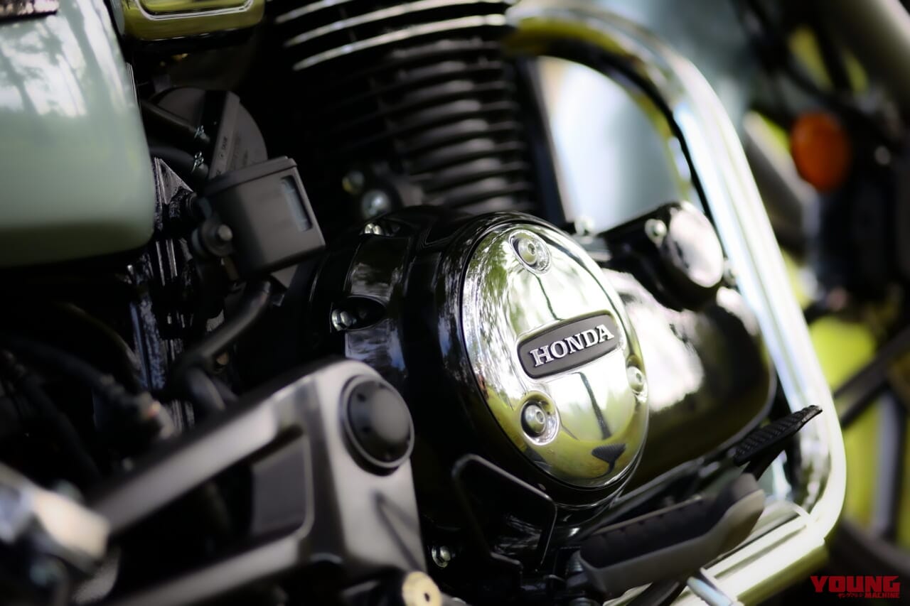 ホンダ|GB350C|試乗インプレッション|ホンダの新型「GB350C」に乗った! 重厚さと上質感をプラスした、ピュア単気筒の最新版【試乗インプレ】