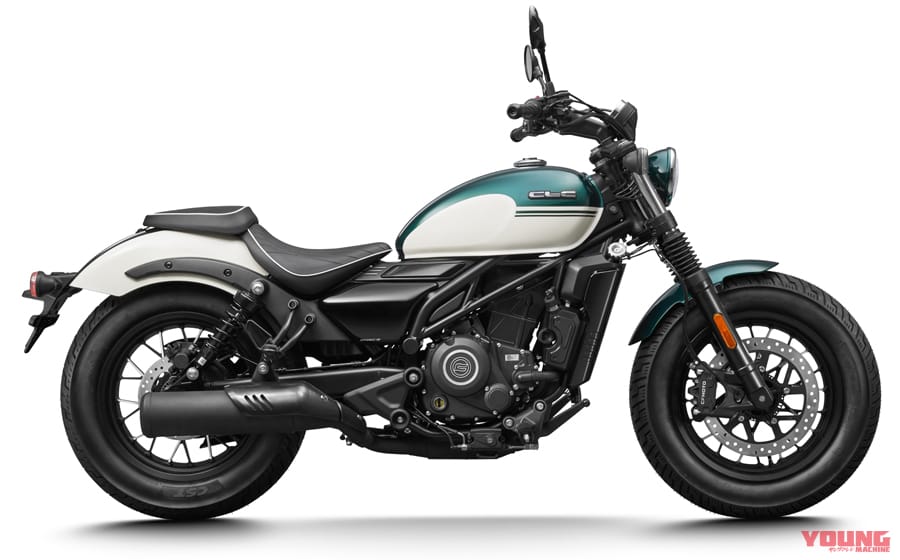 CFMOTO|250CL-C|CFMOTOの新型クルーザー「250CL-C」発売! ベルトドライブやラジアルマウントキャリパーなどクラスを超えた装備