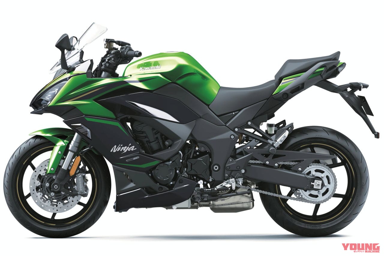 カワサキ|ニンジャ1100SX|北米仕様|2025年モデル|カワサキ新型モデル「ニンジャ1100SX」登場! 排気量アップで新生、ブレンボ&オーリンズのSEも同時デビュー【海外】
