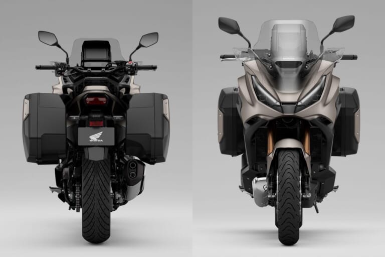 ホンダ|NT1100|欧州仕様|2025年モデル|ホンダが新型「NT1100」を発表! 6軸IMU+電子制御サスを採用、エンジン出力や外装デザインもアップデート【海外】