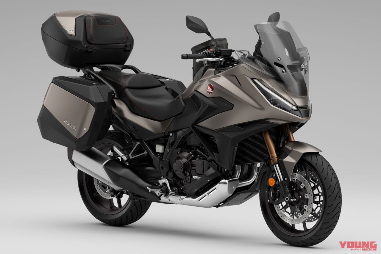 ホンダ|NT1100|欧州仕様|2025年モデル|ホンダが新型「NT1100」を発表! 6軸IMU+電子制御サスを採用、エンジン出力や外装デザインもアップデート【海外】