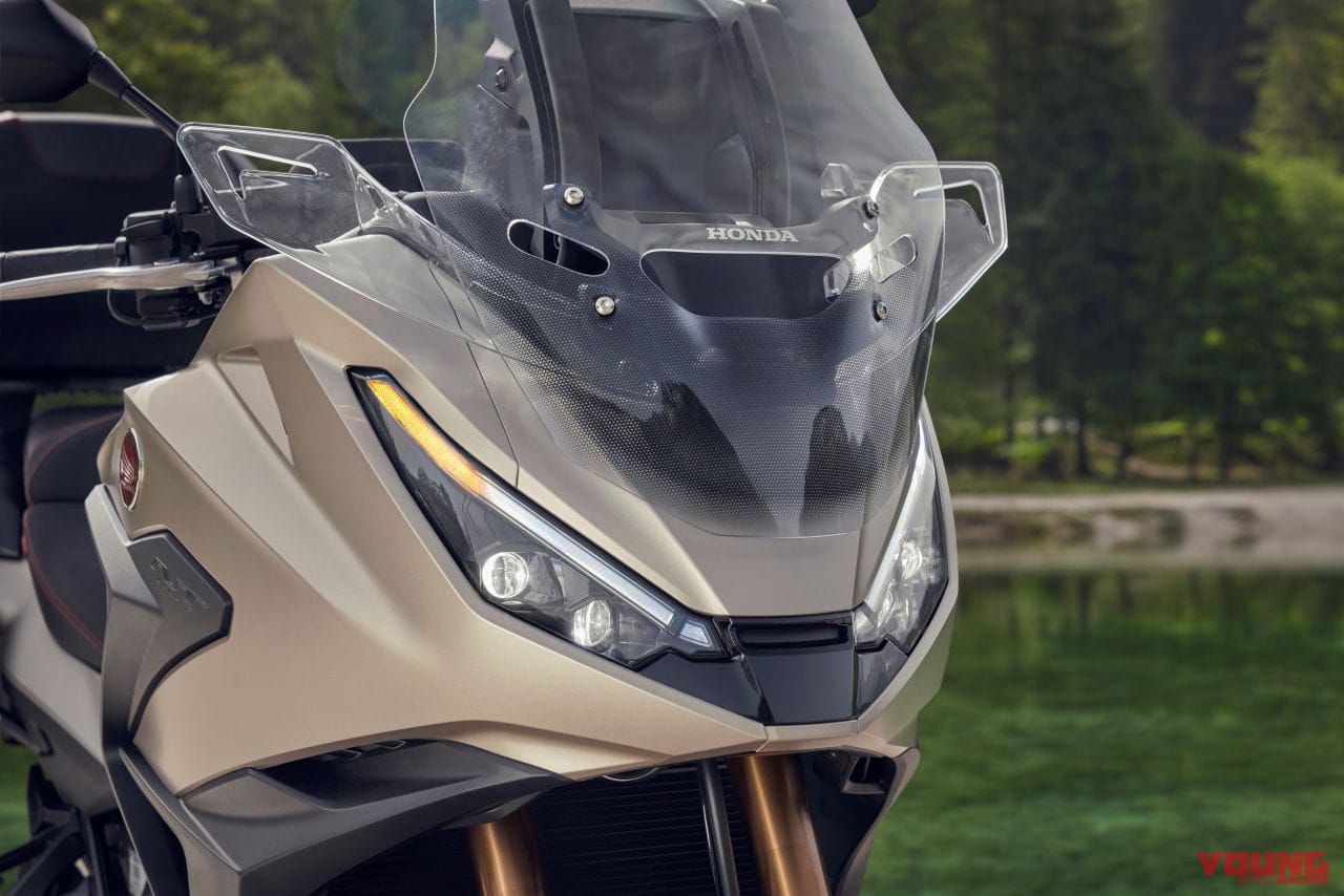 ホンダ|NT1100|欧州仕様|2025年モデル|電サス&6軸IMU採用のホンダ「NT1100」が2026年モデルに! 新色“グレーメタリック”採用【海外】