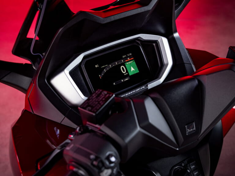 ホンダ|フォルツァ350|欧州仕様|2025年モデル|ホンダが新型「フォルツァ750」を発表! フォルツァ350/125もユーロ5+に適合し、全て5インチTFTスクリーンを新採用【海外】