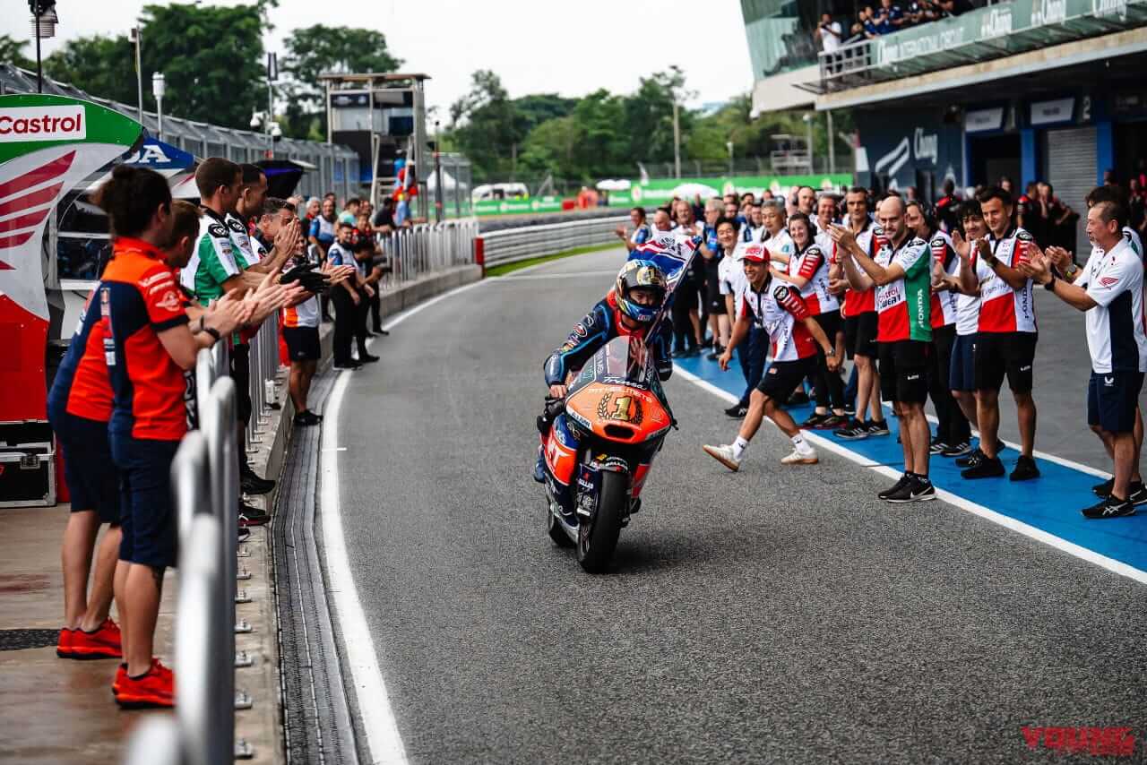 小椋藍|Moto2|世界GP王者・原田哲也のバイクトーク Vol.129「小椋藍のチャンピオンは普段からの努力の賜物」