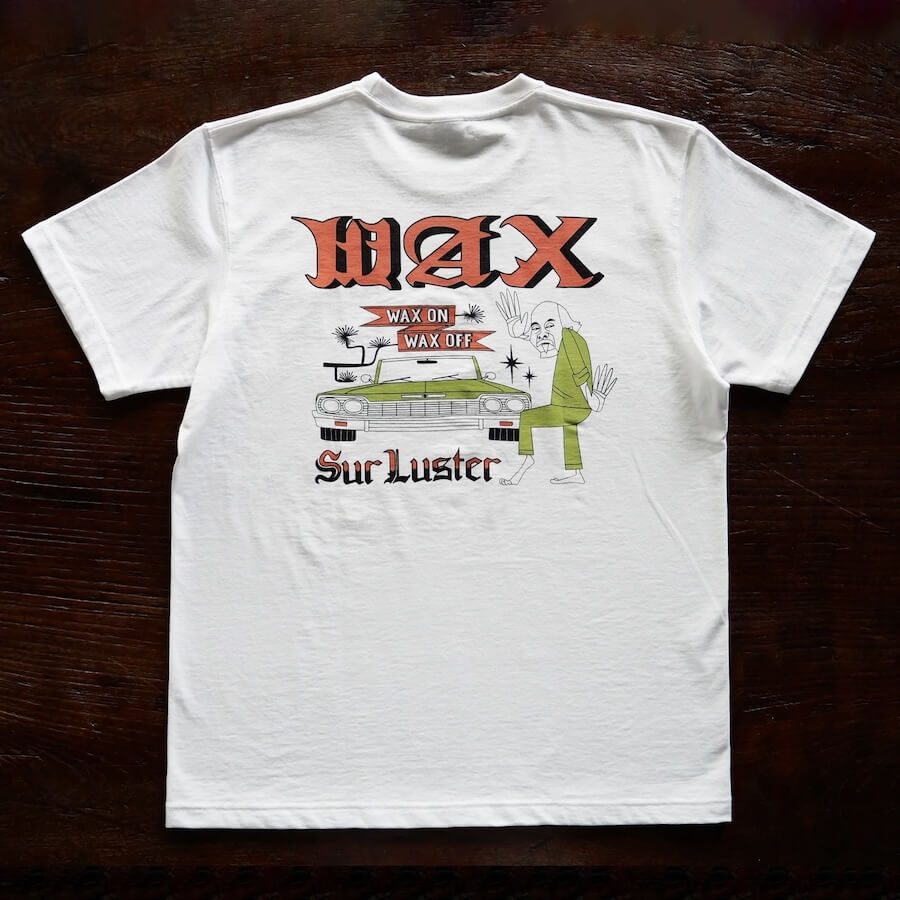 シュアラスター Wax On Wax Off Tシャツ 