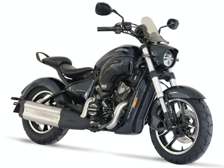 ヒョースン|GV250R Avant-garde(アバンギャルド)|独尊の水冷V型2気筒クルーザーに待望の250が登場! ヒョースン「GV250」シリーズ3機種を一挙発売