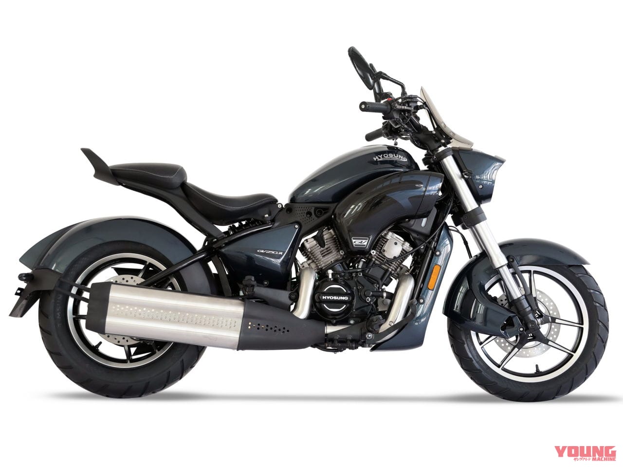 ヒョースン|GV250R Avant-garde(アバンギャルド)|独尊の水冷V型2気筒クルーザーに待望の250が登場! ヒョースン「GV250」シリーズ3機種を一挙発売