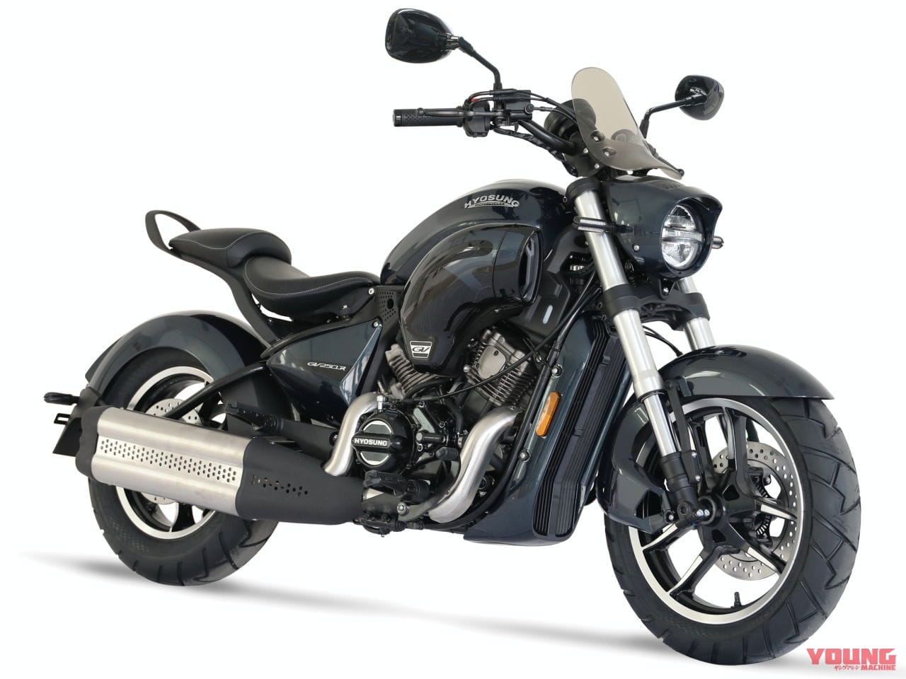 ヒョースン|GV250R Avant-garde(アバンギャルド)|独尊の水冷V型2気筒クルーザーに待望の250が登場! ヒョースン「GV250」シリーズ3機種を一挙発売