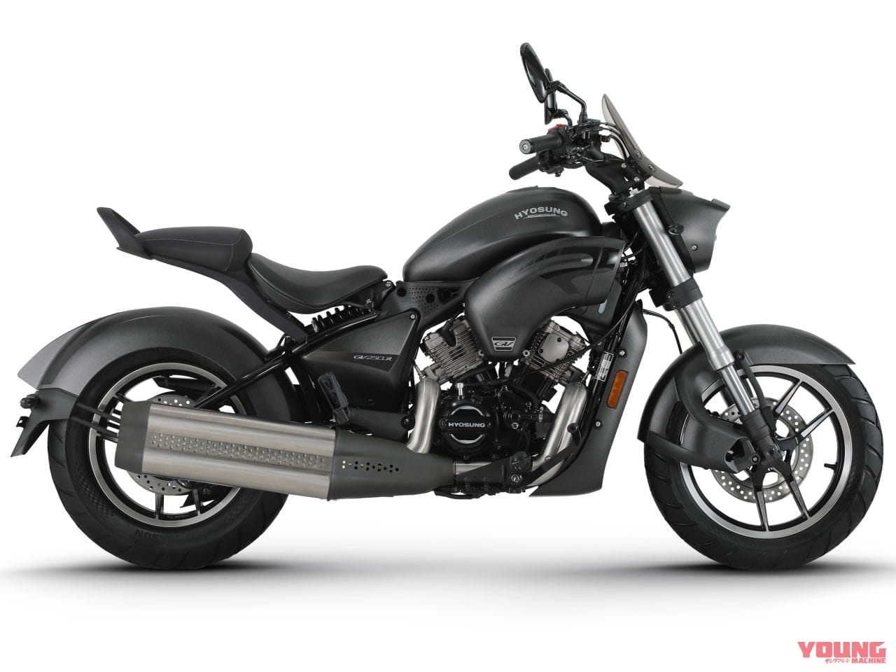 ヒョースン|GV250R Avant-garde(アバンギャルド)|独尊の水冷V型2気筒クルーザーに待望の250が登場! ヒョースン「GV250」シリーズ3機種を一挙発売