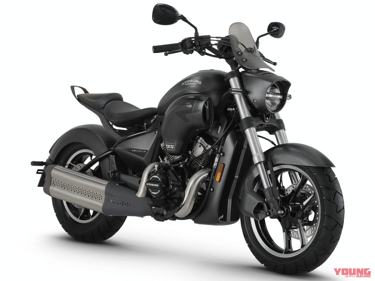ヒョースン|GV250R Avant-garde(アバンギャルド)|独尊の水冷V型2気筒クルーザーに待望の250が登場! ヒョースン「GV250」シリーズ3機種を一挙発売