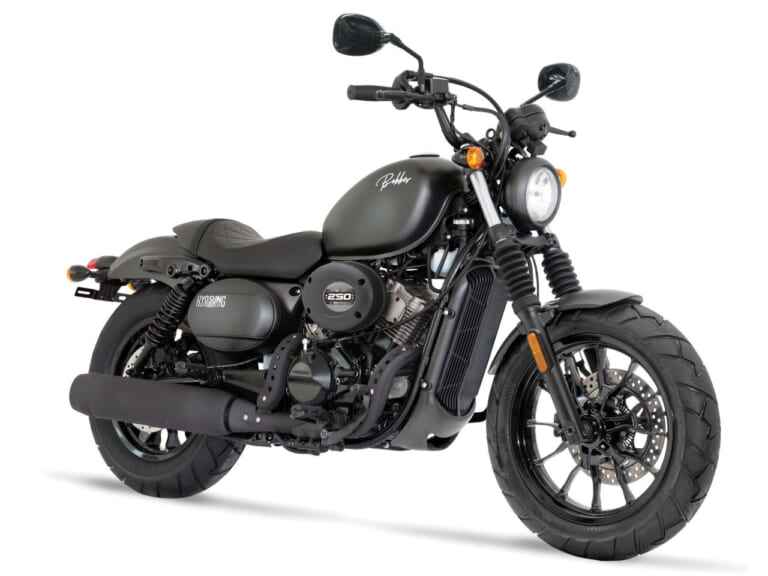 ヒョースン|GV250S Bobber(ボバー)|独尊の水冷V型2気筒クルーザーに待望の250が登場! ヒョースン「GV250」シリーズ3機種を一挙発売