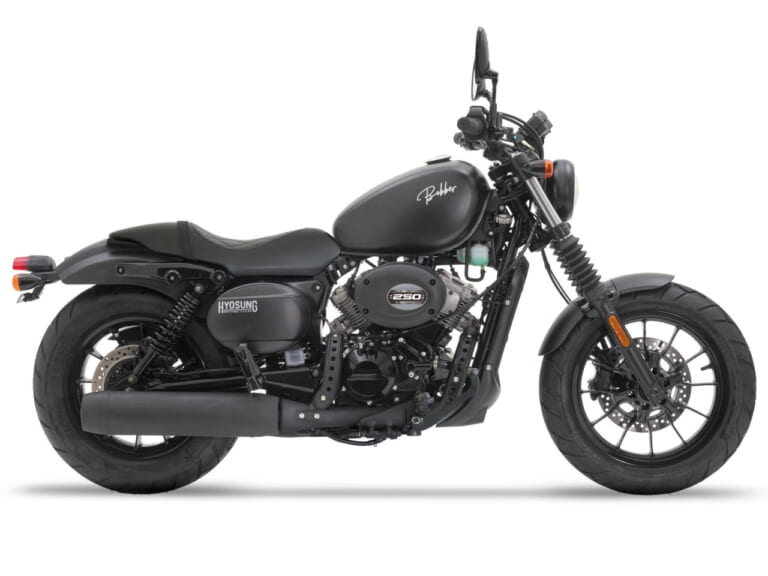 ヒョースン|GV250S Bobber(ボバー)|独尊の水冷V型2気筒クルーザーに待望の250が登場! ヒョースン「GV250」シリーズ3機種を一挙発売