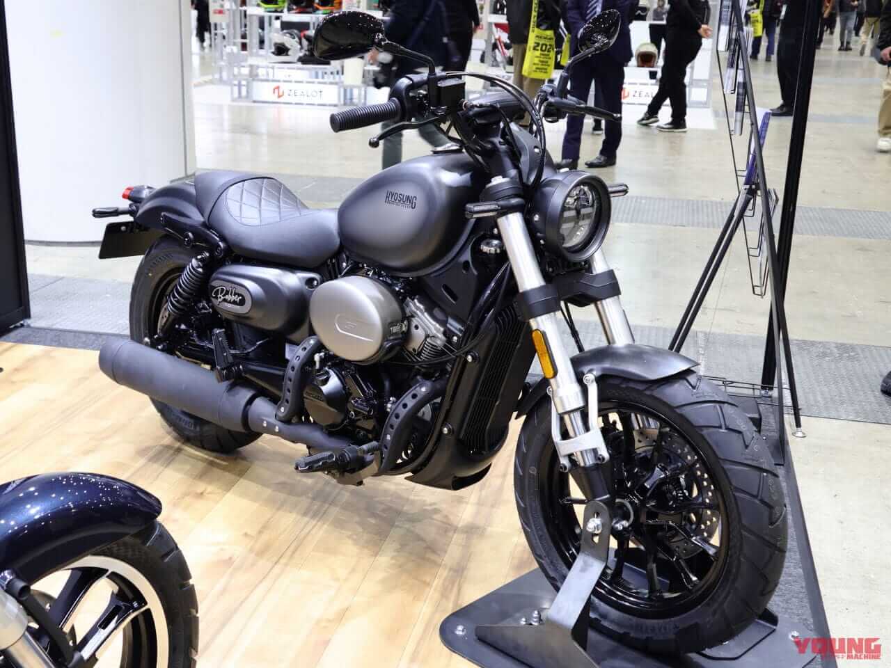 |独尊の水冷V型2気筒クルーザーに待望の250が登場! ヒョースン「GV250」シリーズ3機種を一挙発売