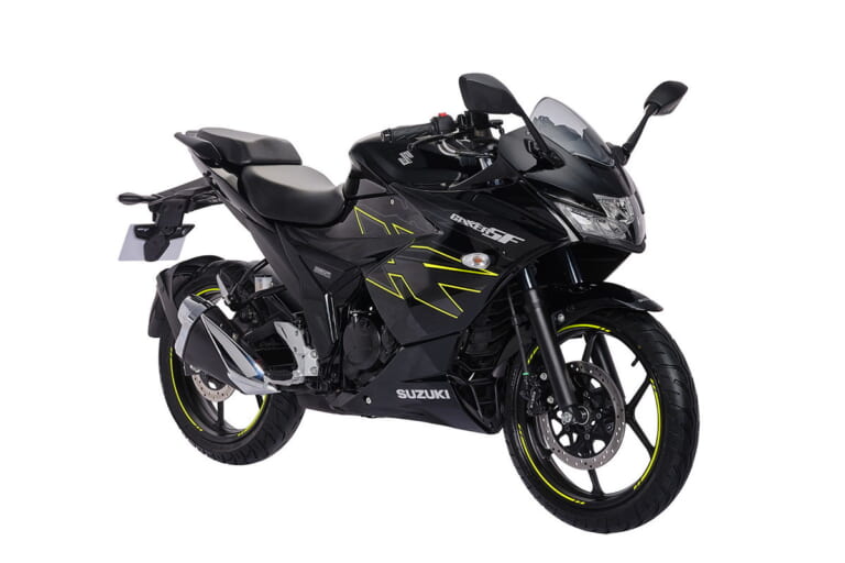 スズキ|ジクサーSF155|フィリピン仕様|スズキ「ジクサー155」にメタリックカラー登場! ライムの差し色が新鮮【海外】