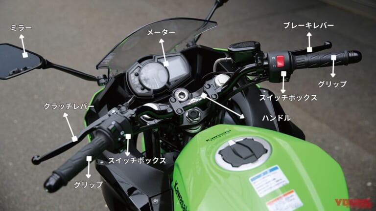 バイクカスタム初心者がまず知っておきたい、ハンドル周りの用語をまとめてみた（12ページ目）