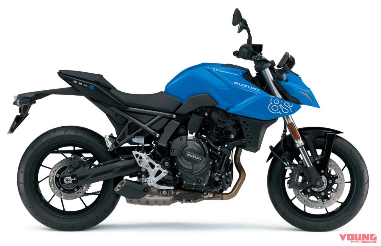 スズキ|GSX-8S|欧州仕様|2025年モデル|スズキ「GSX-8S」の新色シルバー登場! ミラノショー出展モデルも予告発表【海外】