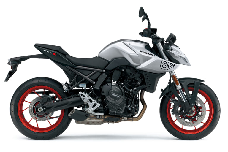 スズキ|GSX-8S|欧州仕様|2025年モデル|スズキ「GSX-8S」の新色シルバー登場! ミラノショー出展モデルも予告発表【海外】