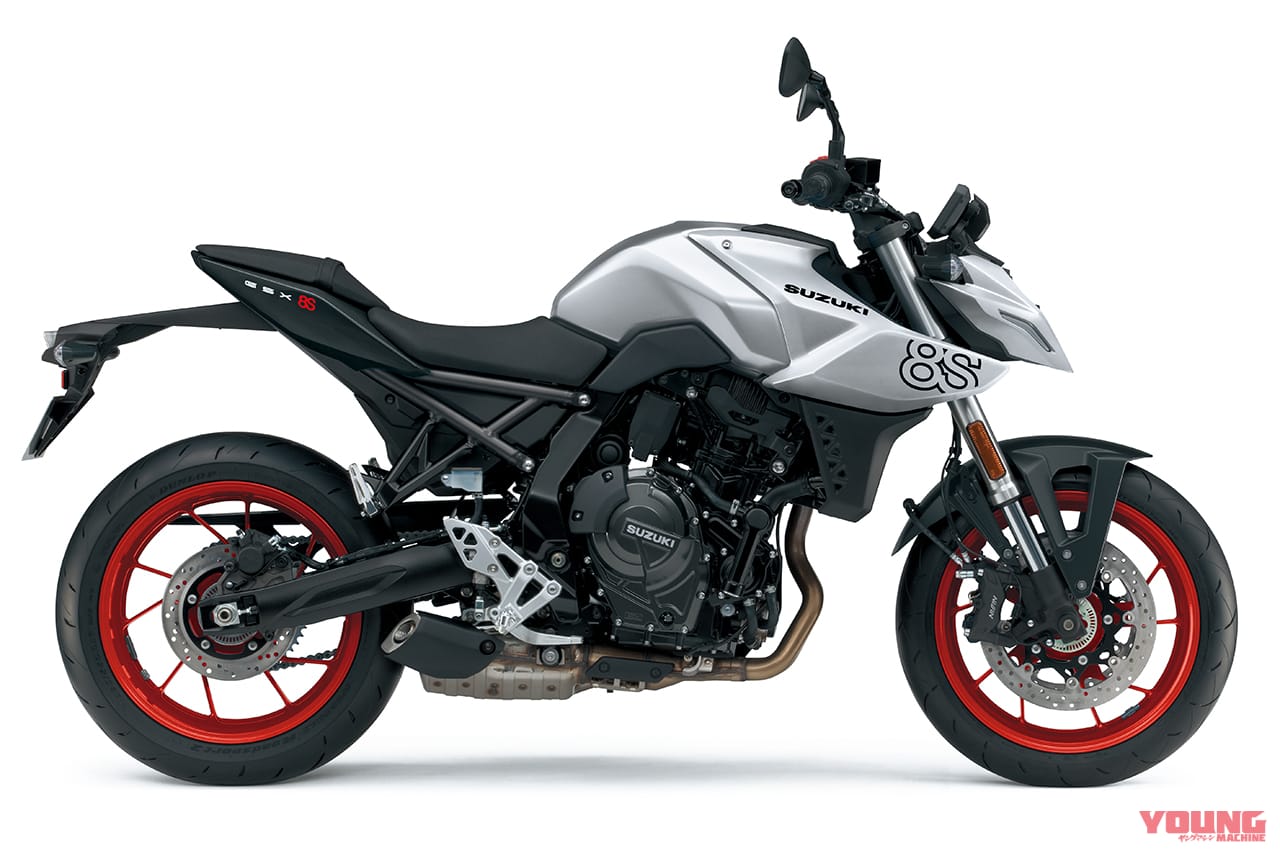 スズキ|GSX-8S|欧州仕様|2025年モデル|スズキ「GSX-8S」の新色シルバー登場! ミラノショー出展モデルも予告発表【海外】