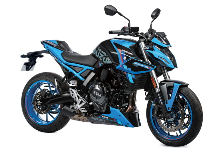 スズキ|GSX-8S チームスズキエディション|イタリア仕様|伊スズキから「GSX-8S チームスズキエディション」登場! スペシャルグラフィック+メーターバイザーほか