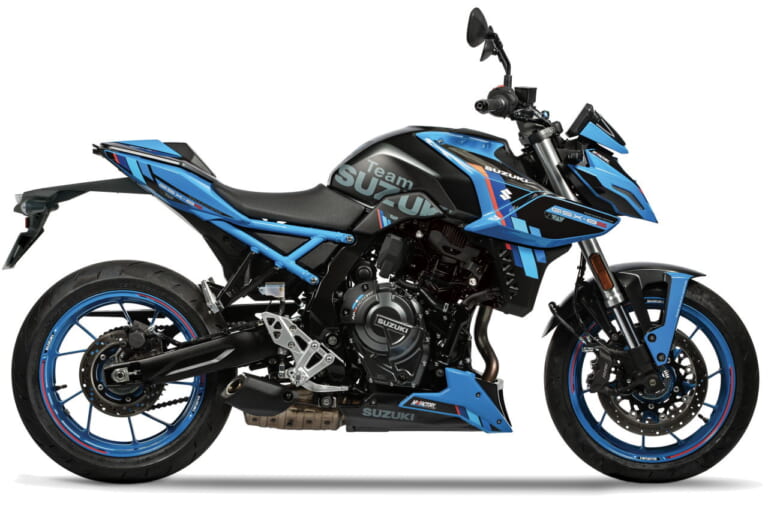 スズキ|GSX-8S チームスズキエディション|イタリア仕様|伊スズキから「GSX-8S チームスズキエディション」登場! スペシャルグラフィック+メーターバイザーほか