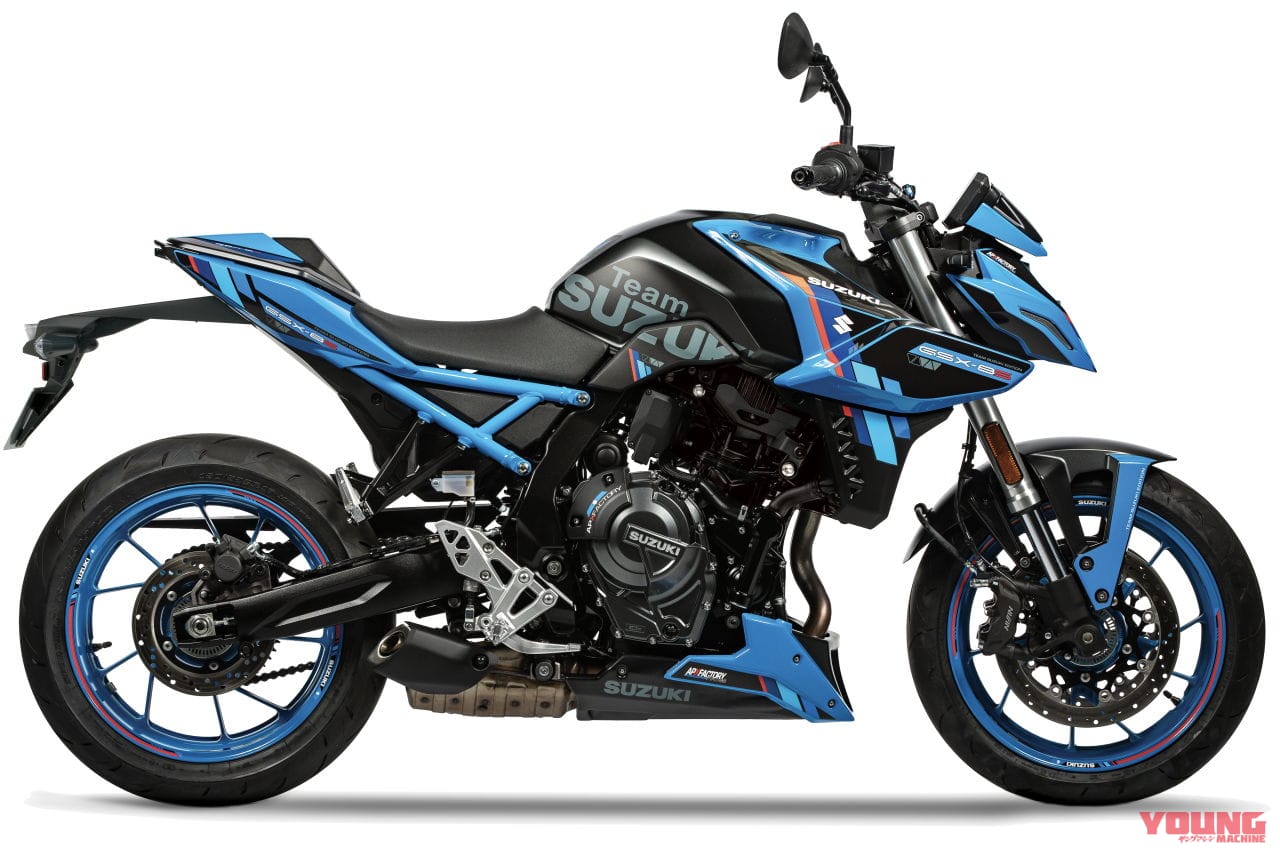 スズキ|GSX-8S チームスズキエディション|イタリア仕様|伊スズキから「GSX-8S チームスズキエディション」登場! スペシャルグラフィック+メーターバイザーほか