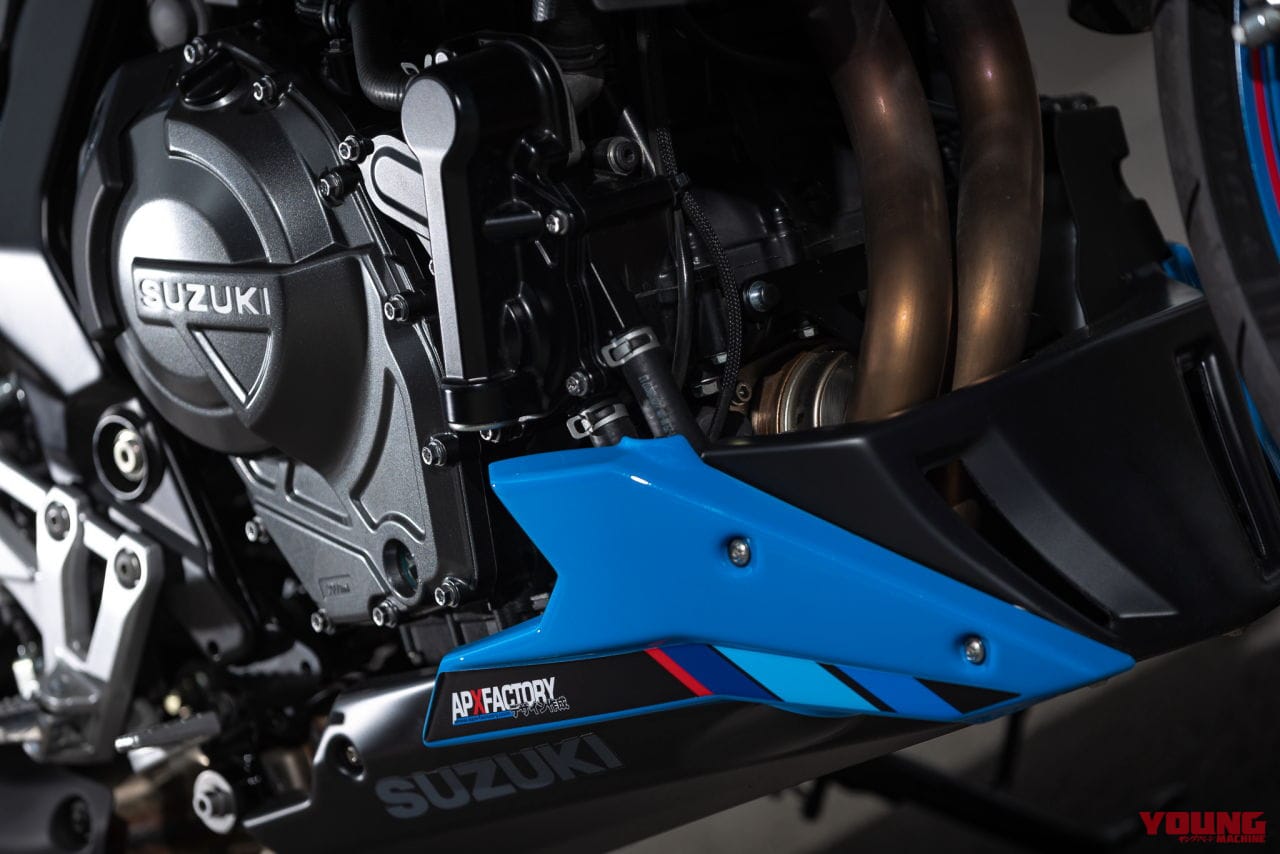 |伊スズキから「GSX-8S チームスズキエディション」登場! スペシャルグラフィック+メーターバイザーほか