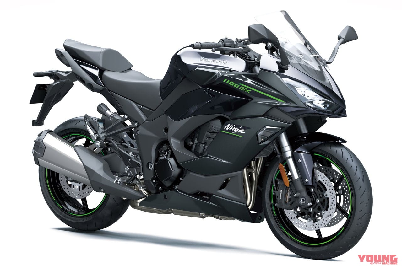 カワサキ|ニンジャ1100SX|欧州仕様|2025年モデル|カワサキ新型モデル「ニンジャ1100SX」登場! 排気量アップで新生、ブレンボ&オーリンズのSEも同時デビュー【海外】
