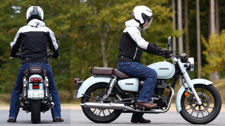 ホンダ|GB350C|試乗インプレッション|ホンダの新型「GB350C」に乗った! 重厚さと上質感をプラスした、ピュア単気筒の最新版【試乗インプレ】