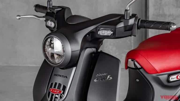 「働くバイクの元祖」「出前仕様!」カブの左手のところにレバーがないのはなぜ?
