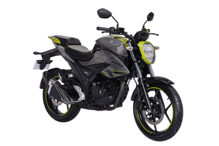 スズキ|ジクサー155|フィリピン仕様|スズキ「ジクサー155」にメタリックカラー登場! ライムの差し色が新鮮【海外】