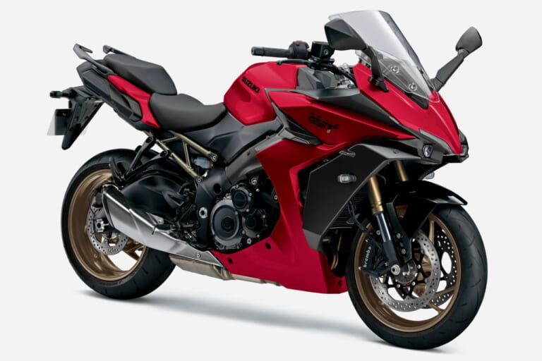 スズキ|GSX-S1000GT|2025年モデル|スズキが「GSX-S1000GT」の’25年モデルを発表! 新色は鮮やかなブルー、ブロンズホイール採用のグレー