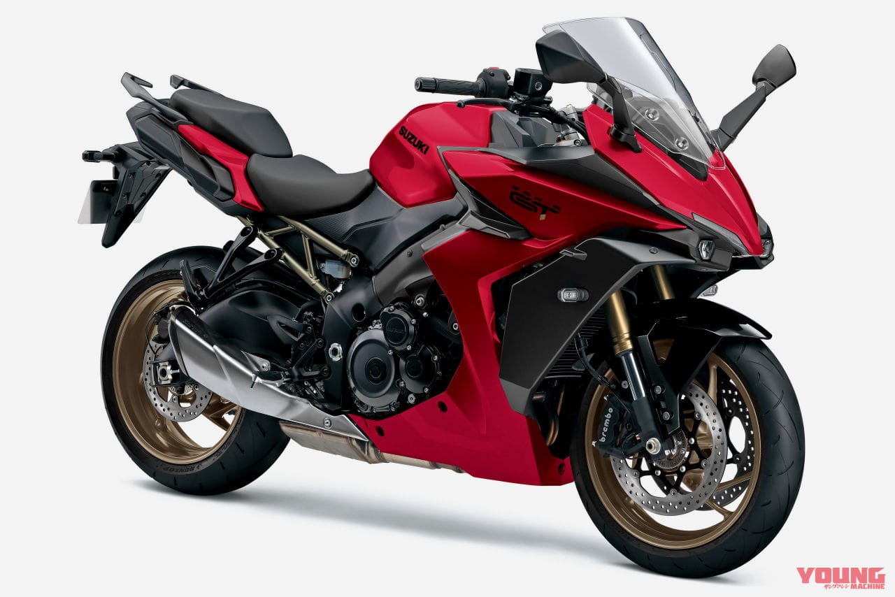 |スズキが「GSX-S1000GT」の’25年モデルを発表! 新色は鮮やかなブルー、ブロンズホイール採用のグレー