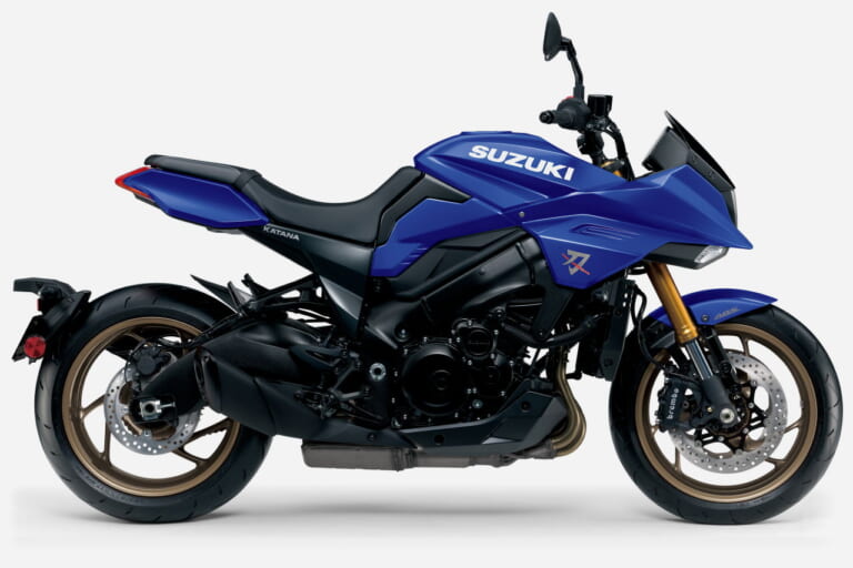 スズキ|KATANA|2026年モデル|スズキ「青カタナ/銀カタナ」が価格改定! GSX-S1000らとともに11月11日発売へ
