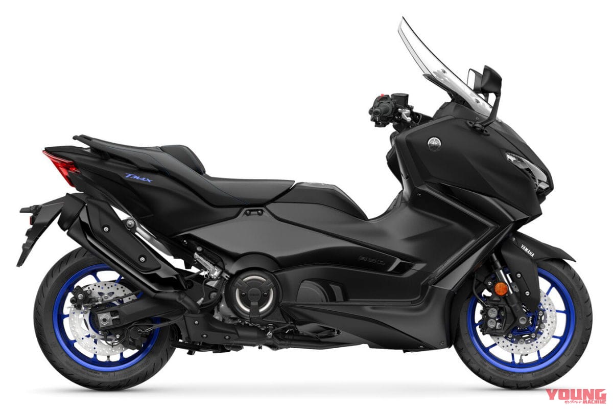 |ヤマハが新型「TMAX」「TMAX テックマックス」を発表! 新しい外観デザインと電脳強化の2025年モデル【海外】