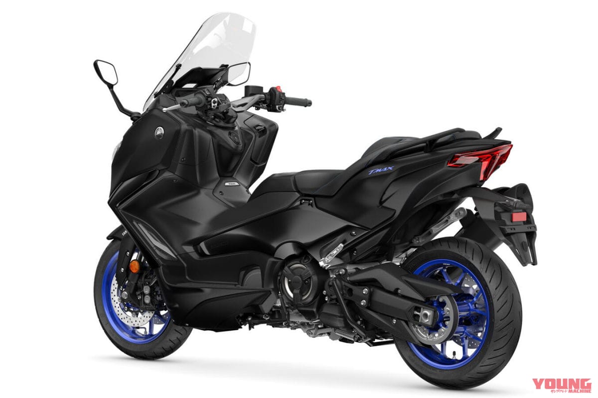 |ヤマハが新型「TMAX」「TMAX テックマックス」を発表! 新しい外観デザインと電脳強化の2025年モデル【海外】