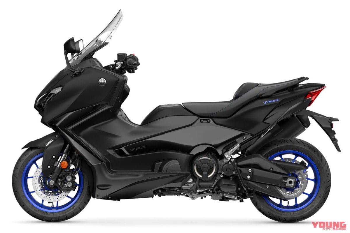|ヤマハが新型「TMAX」「TMAX テックマックス」を発表! 新しい外観デザインと電脳強化の2025年モデル【海外】