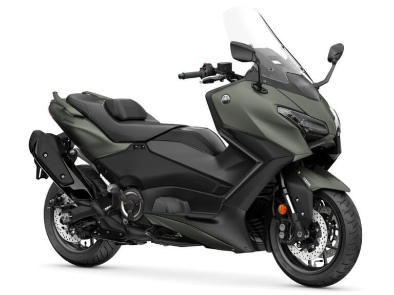ヤマハ|TMAX|欧州仕様|2025年モデル|ヤマハが新型「TMAX」「TMAX テックマックス」を発表! 新しい外観デザインと電脳強化の2025年モデル【海外】