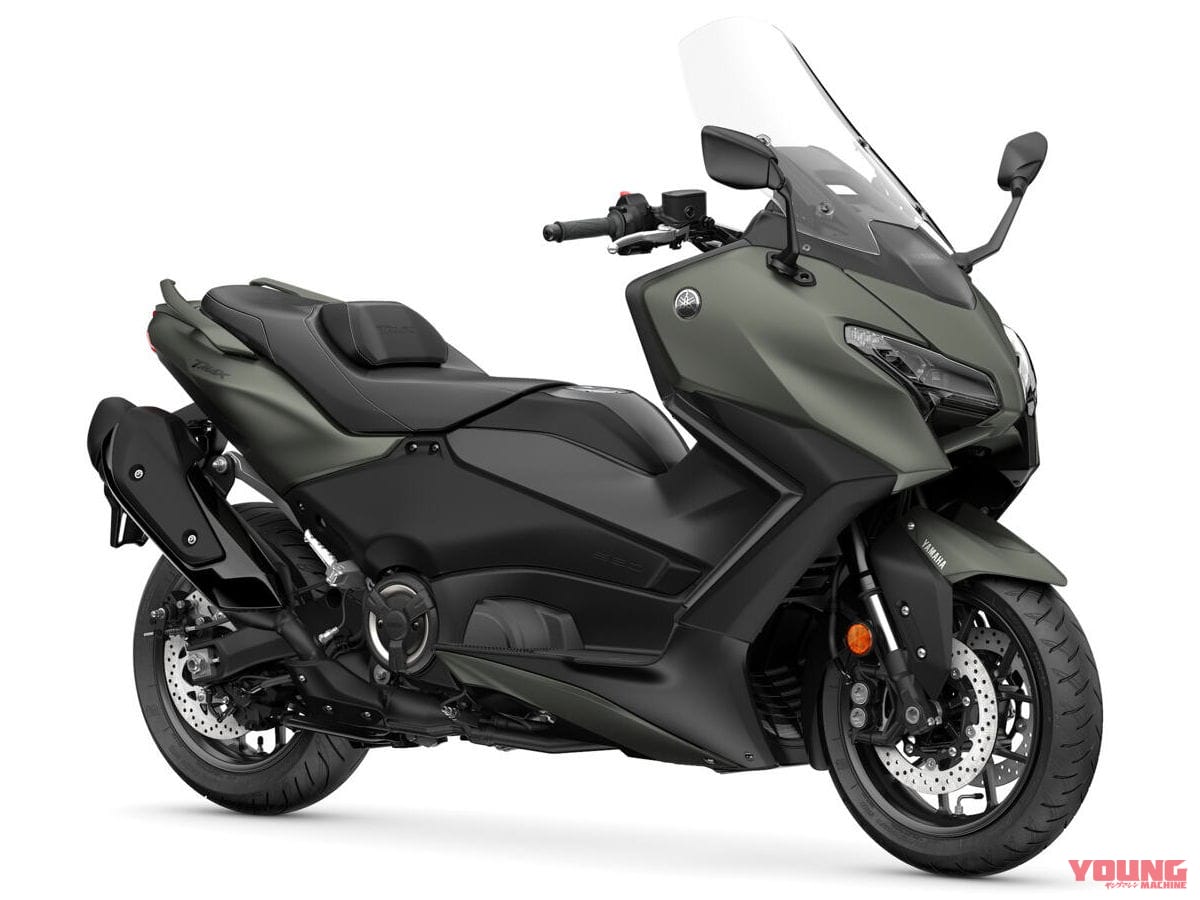 ヤマハ|TMAX|欧州仕様|2025年モデル|ヤマハが新型「TMAX」「TMAX テックマックス」を発表! 新しい外観デザインと電脳強化の2025年モデル【海外】