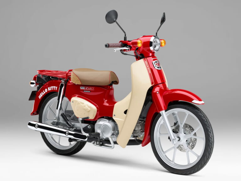 ホンダ|スーパーカブ110 ハローキティ|【受注期間限定】ホンダ「スーパーカブ50/スーパーカブ110」にハローキティ仕様が爆誕!!