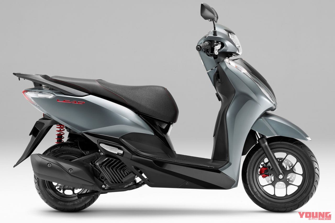 ホンダ|リード125|2025年モデル|7年ぶりのデザイン変更! ホンダの原付二種スクーター「リード125」がモデルチェンジ