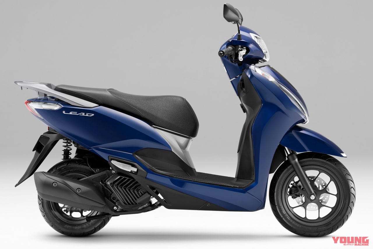 ホンダ|リード125|2025年モデル|7年ぶりのデザイン変更! ホンダの原付二種スクーター「リード125」がモデルチェンジ