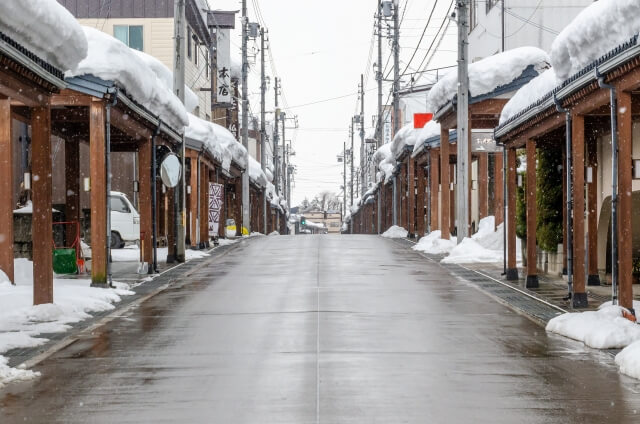 配達員の寒さ対策