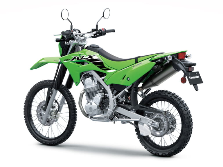 カワサキ|KLX230|2025年モデル|カワサキ新型「KLX230」「KLX230 S」登場! スタイリング一新で2年ぶりの復活