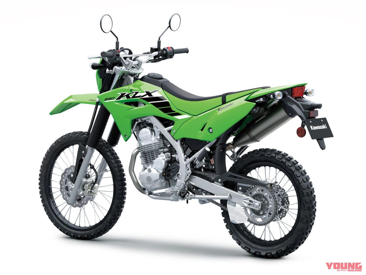 2025 KAWASAKI KLX230|ライムグリーン|カワサキKLX230シリーズ〈いま国内で買える新型バイクカタログ|軽二輪(250-126cc)〉