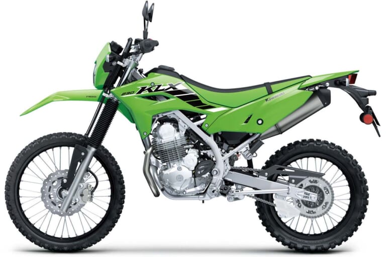 カワサキ|KLX230|2025年モデル|カワサキ新型「KLX230」「KLX230 S」登場! スタイリング一新で2年ぶりの復活