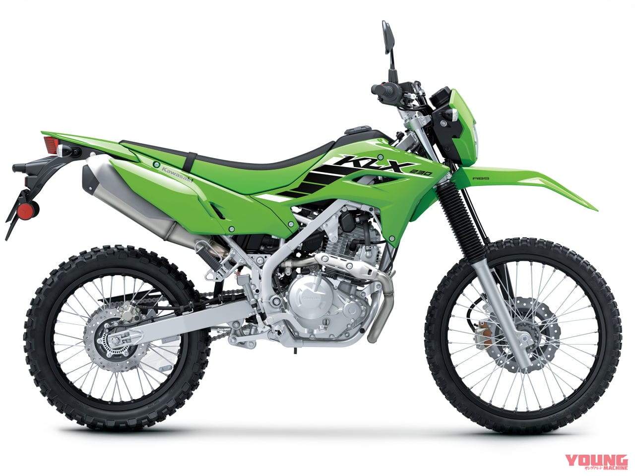 2025 KAWASAKI KLX230|ライムグリーン|カワサキKLX230シリーズ〈いま国内で買える新型バイクカタログ|軽二輪(250-126cc)〉